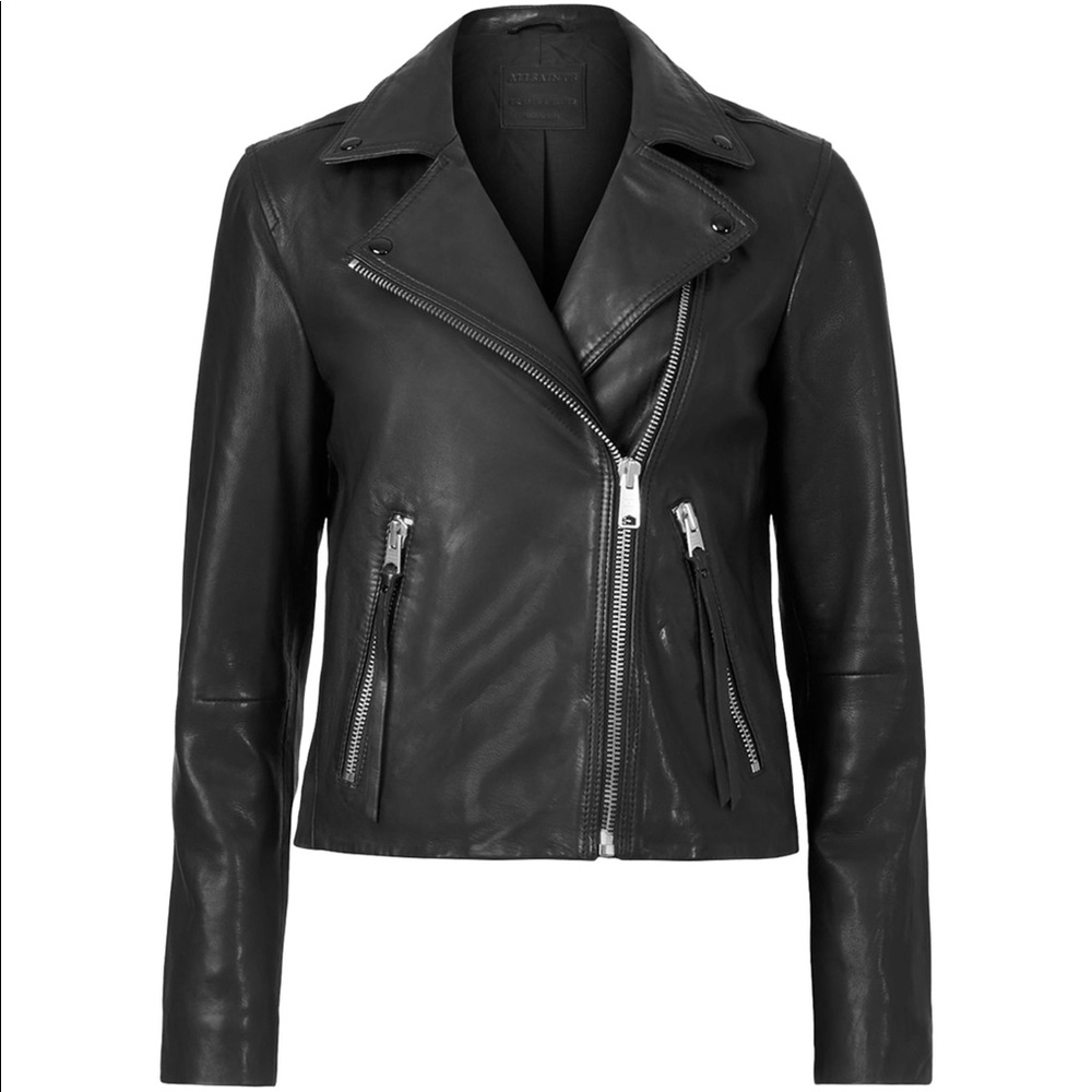 AllSaints Dalby Leather Biker Jacket